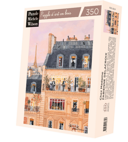 Puzzle Michele Wilson Chez Madame Fabienne Delacroix 350 Pieces Wooden Puzzle - A1107-350