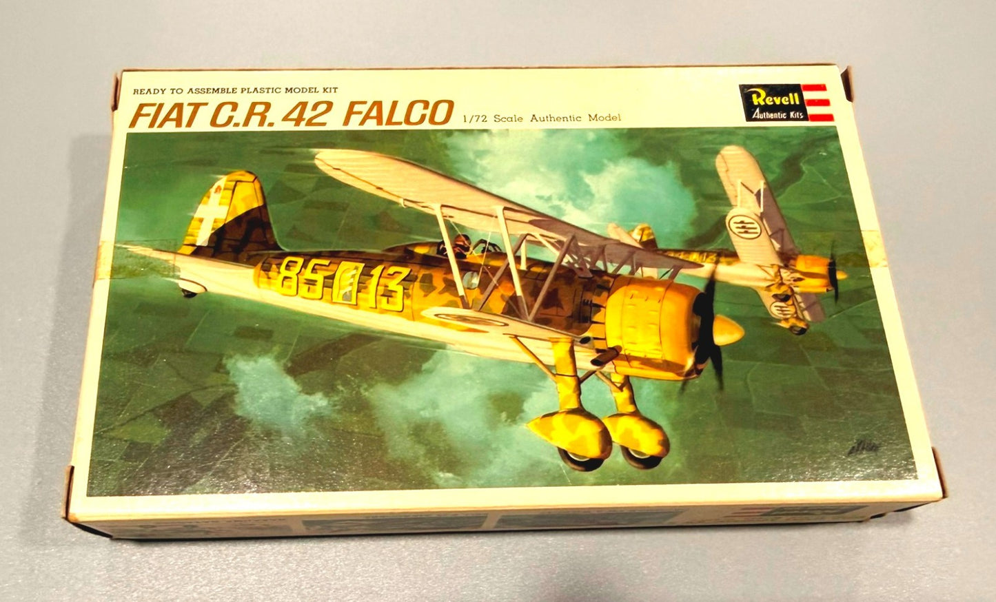 Revell Fiat CR.42 Falco 1:72 Scale Model Kit H-648:50 Italian WWII Aircraft