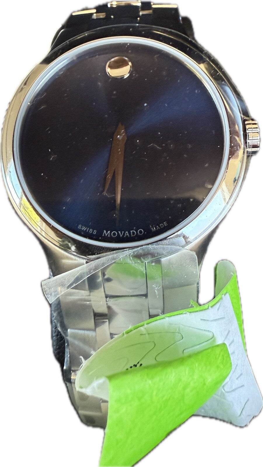 Movado 0606369 Collection Men's Wristwatch - Silver