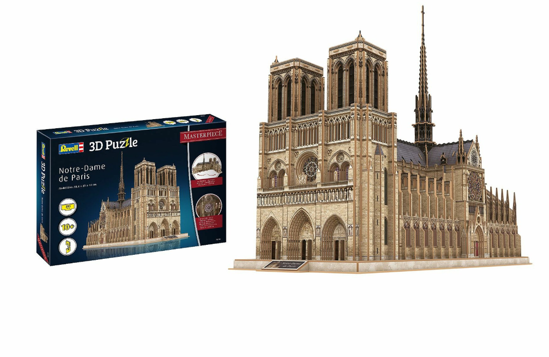 Revell Notre-Dame de Paris 3D Puzzle 293 Pieces - 00190