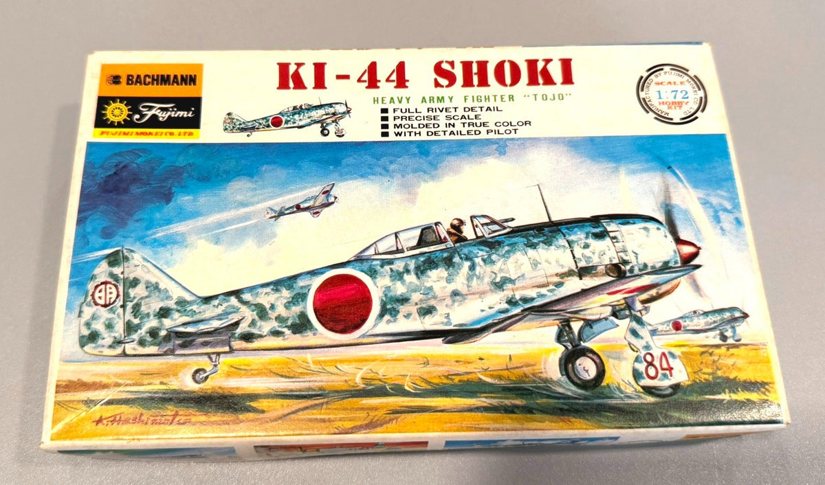 BACHMANN / FUJIMI NAKAJIMA KI-44 SHOKI ("TOJO") HEAVY ARMY FIGHTER 1/72 SCALE