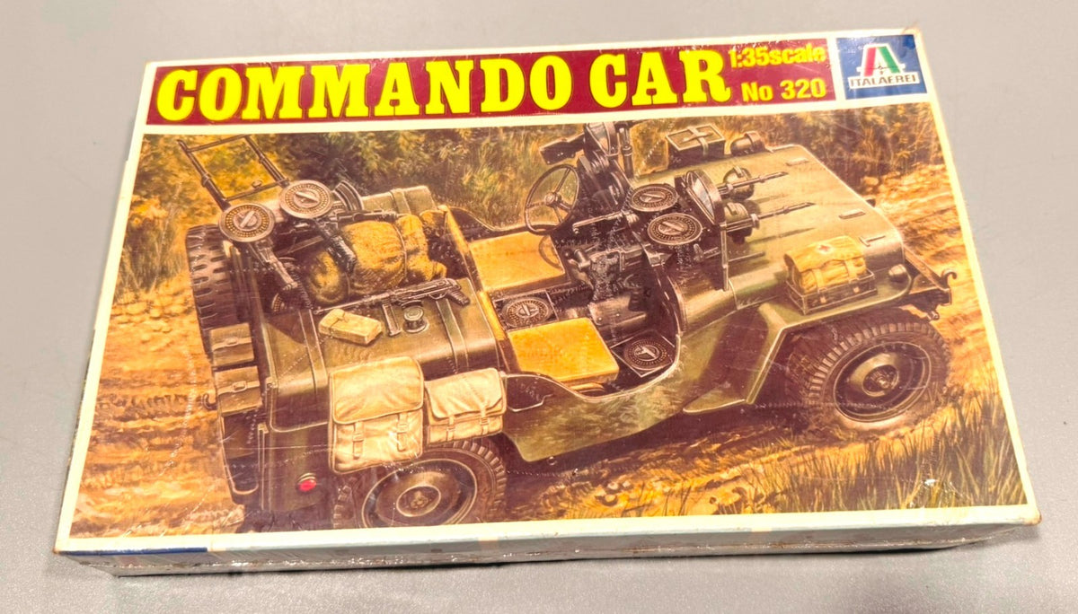 Italeri Commando Car Military Vehicle 1:35 Scale Model Kit #320