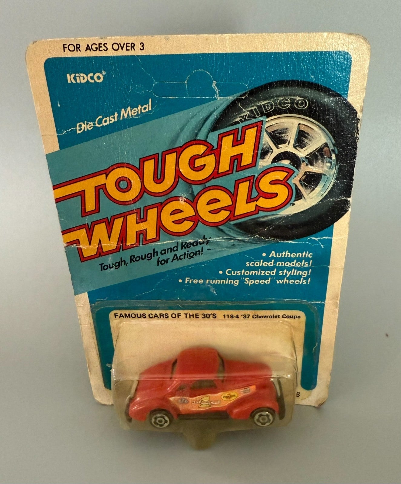 Kidco Tough Wheels 1937 Chevy Coupe Diecast Famous Cars of the 30s