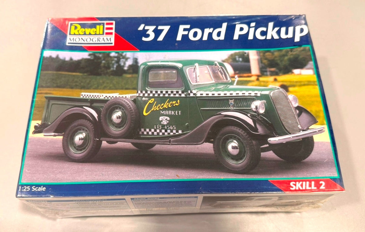 Revell Monogram 1937 Ford Pickup Truck 1:25 Scale Model Kit #85-7627