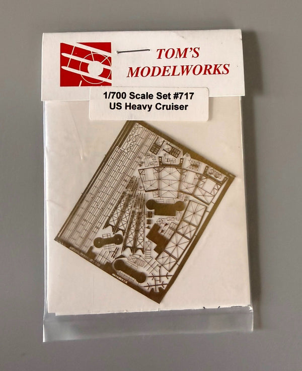 Tom’s Modelworks 1/700 US Heavy Cruiser Photo Etch Set #717
