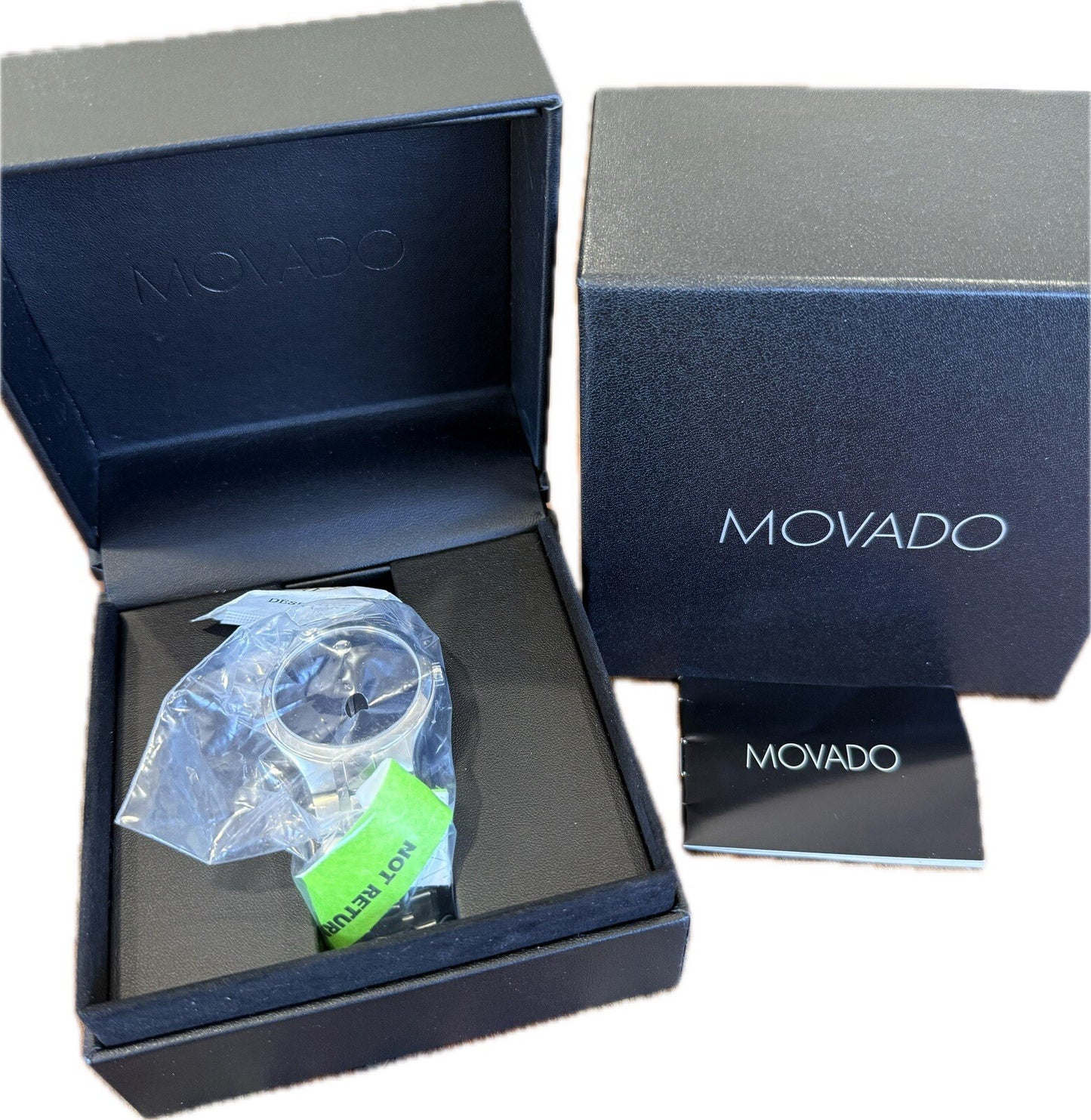 Movado 0606369 Collection Men's Wristwatch - Silver