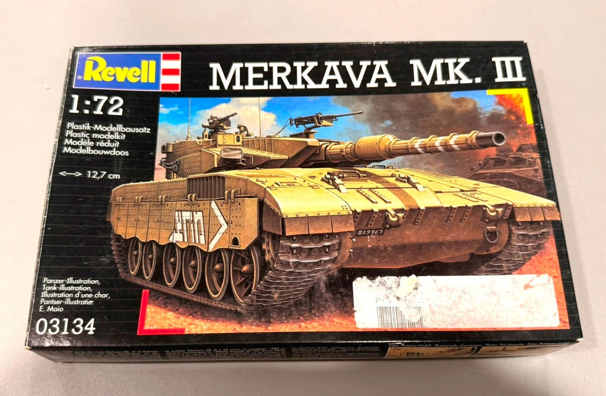 Revell 03134 Merkava Mk. III Tank 1/72 Scale Plastic Model Kit