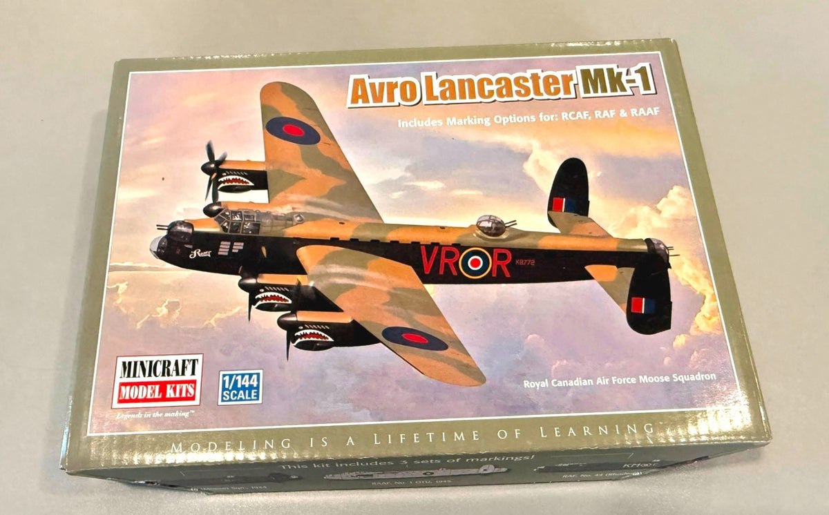 Minicraft Avro Lancaster Mk I  1/144 scale Aircraft Model Kit 14597