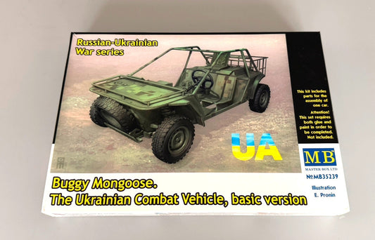 MASTER BOX. BUGGY MONGOOSE. UKRAINIAN COMBAT VEHICLE. 1/35 SCALE. MB35239.