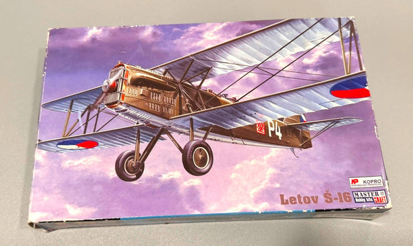 Master Craft KP020 Letov S-16 1/72 WWI Biplane Aircraft Plastic Model Kit
