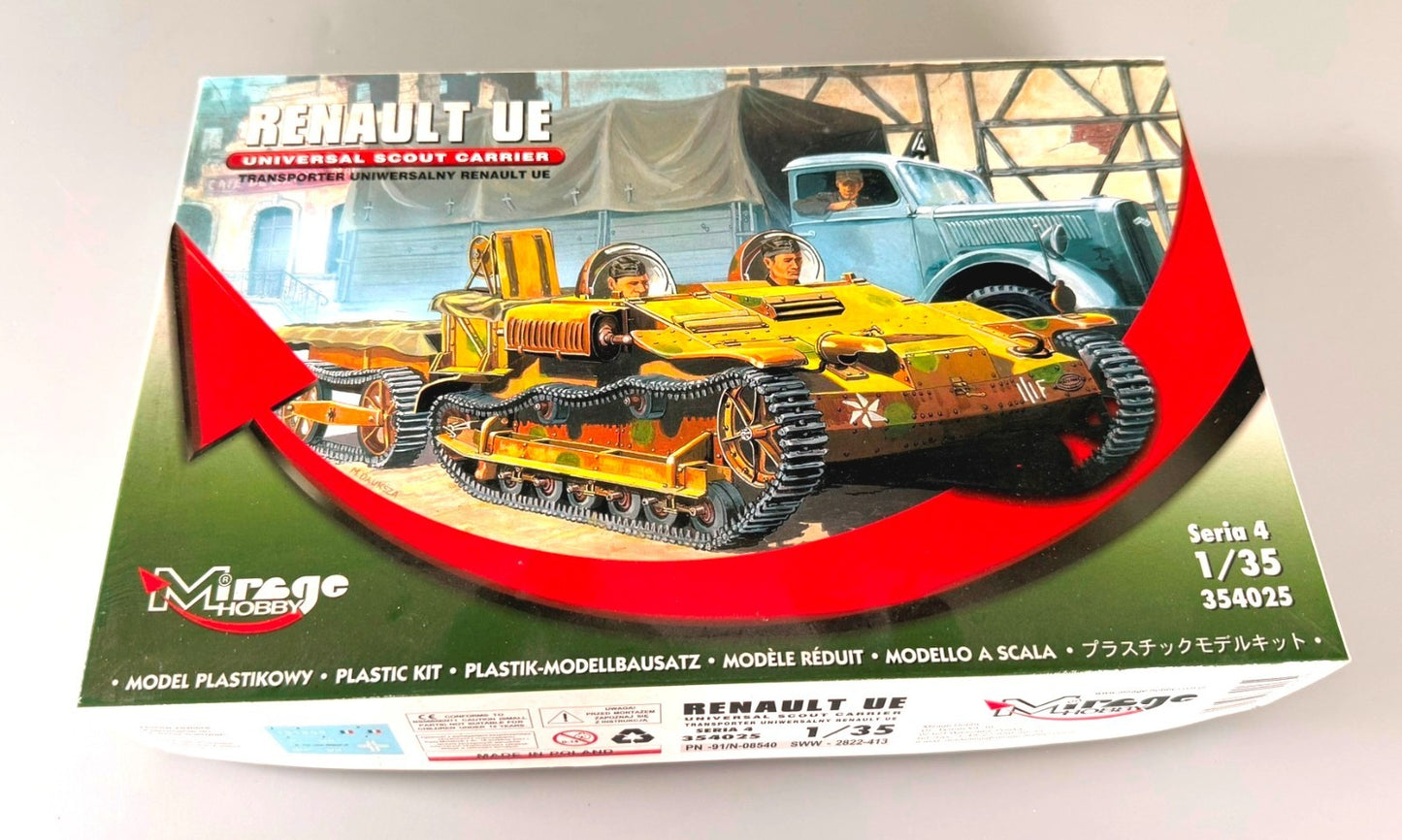Mirage Hobby 354025 Renault UE Universal Scout Carrier 1/35 scale Model Kit