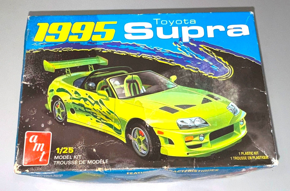 AMT 1995 Toyota Supra 1/25 Scale Plastic Model Kit Fast & Furious Style #1101M