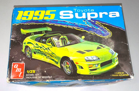 AMT 1995 Toyota Supra 1/25 Scale Plastic Model Kit Fast & Furious Style #1101M