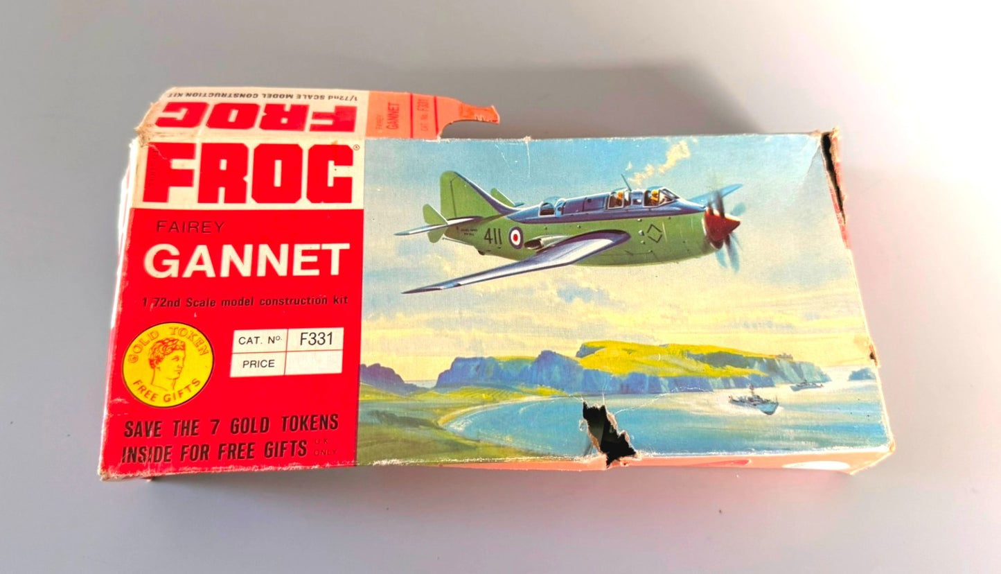 FROG Fairey Gannet 1/72 Vintage Aircraft Model Kit F331
