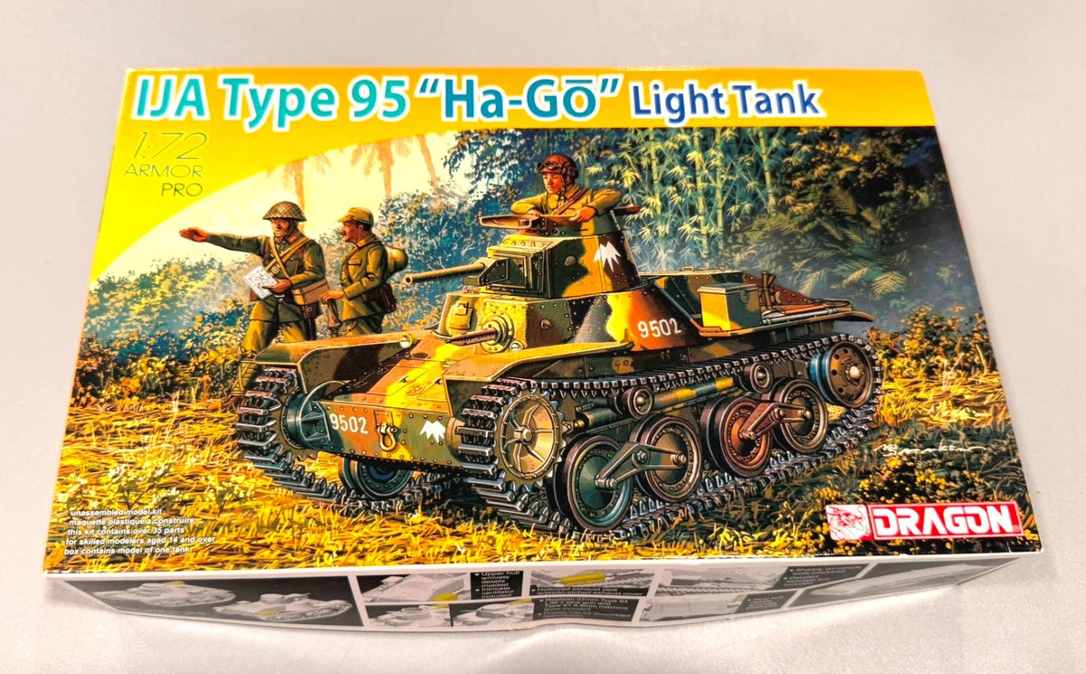 Dragon IJA Type 95 Ha-Go Light Tank 1:72 Armor Pro Model Kit #7394
