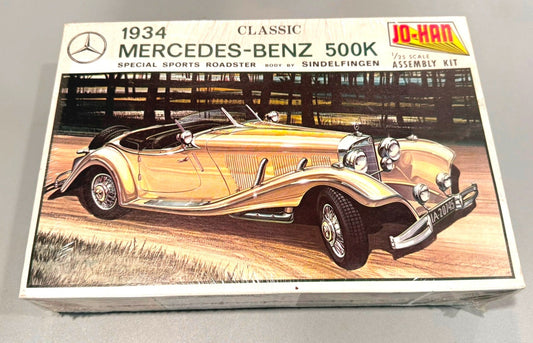JO-HAN. 1934 MERCEDES-BENZ 500K. SPECIAL SPORTS ROADSTER. 1/25. ASSEMBLY KIT. GC