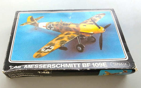Starfix Messerschmitt Bf 109E Fighter Aircraft 1/48 Scale Vintage