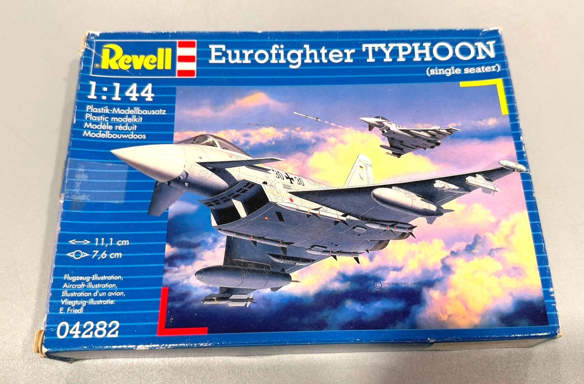 Revell Eurofighter Typhoon (Single Seater) 1:144 Scale Plastic Model Kit #04282
