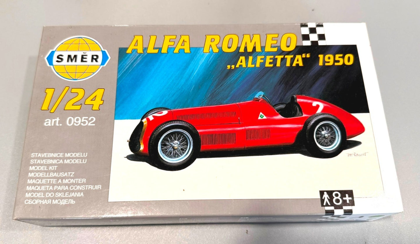 SMER. ALFA ROMEO "ALFETTA" 1950. 1/24. MODEL KIT ART. 0952.