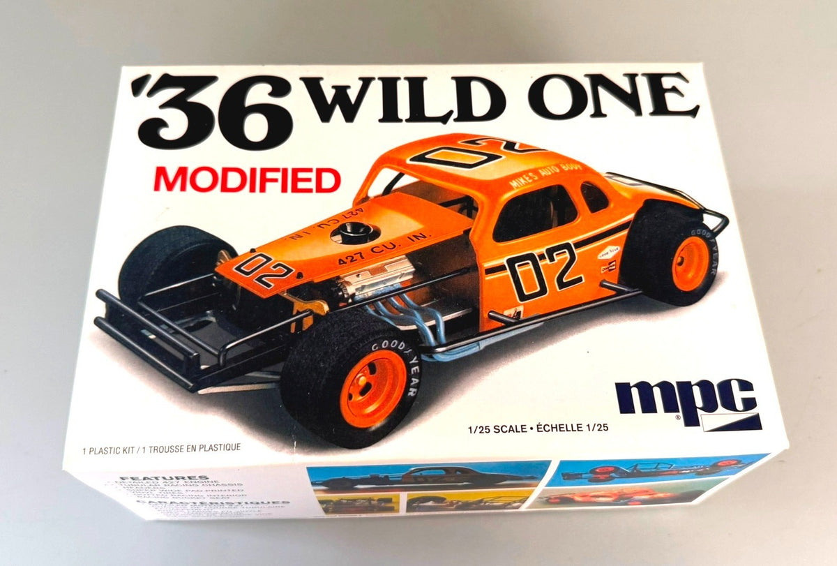 MPC 1936 Wild One Modified 1/25 Scale Model Race Car Kit MPC929M/12