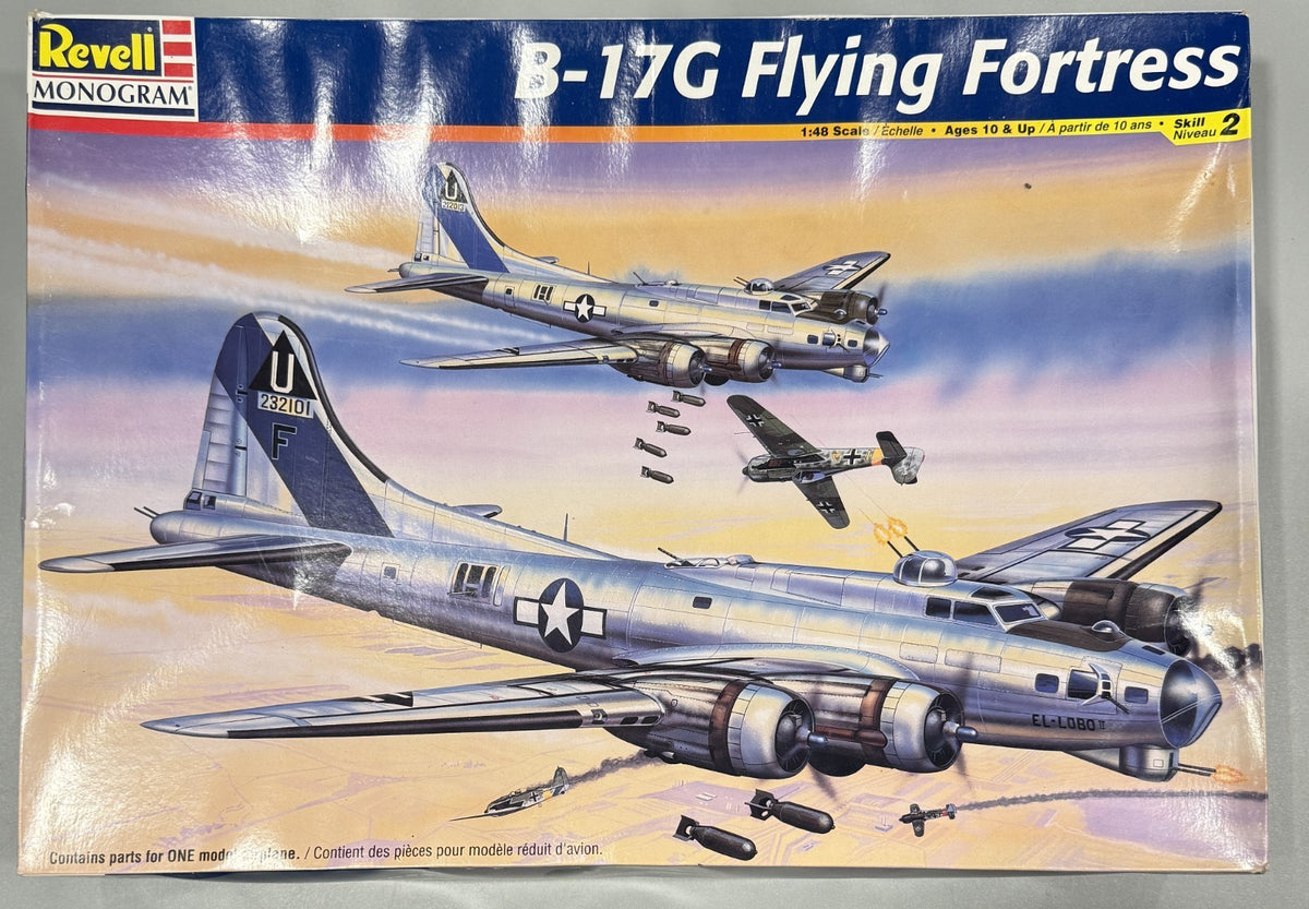 Revell Monogram 5600 B-17G Flying Fortress 1:48 Scale Model Kit Parts Issue