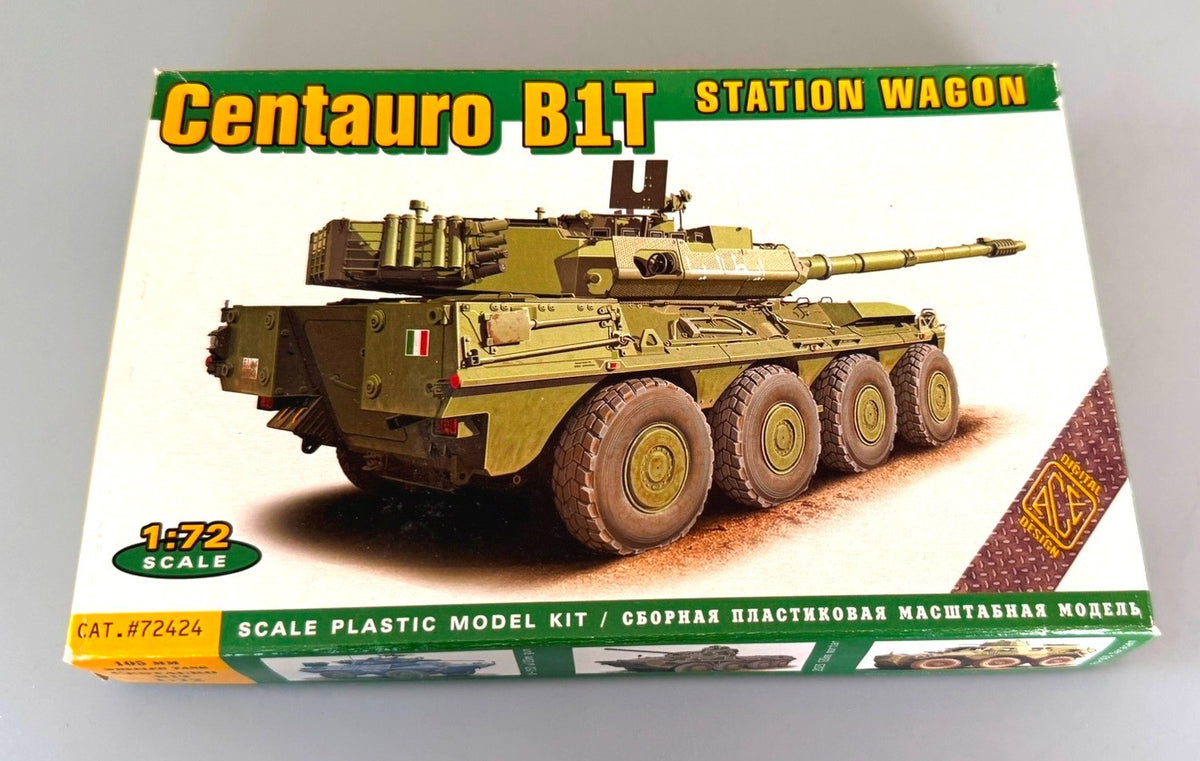 ACE Centauro B1T Station Wagon 1/72 Scale Armored Vehicle Model Kit 72424