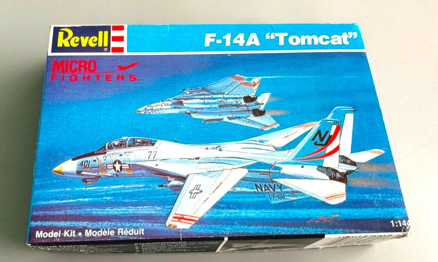REVELL 4043 F-14A Tomcat 1/144 scale Micro Fighters Aircraft Model Kit
