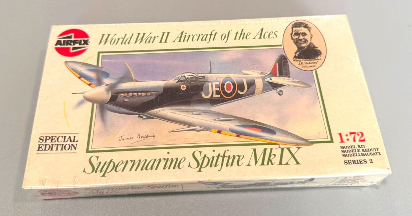 AIRFIX. SUPERMARINE SPITFIRE Mk IX. SPECIAL EDITION. 1/72 SCALE. MODEL KIT 02081