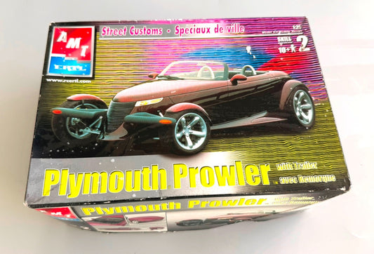 AMT Ertl Plymouth Prowler with Trailer 1/25 Scale Model Kit 31894