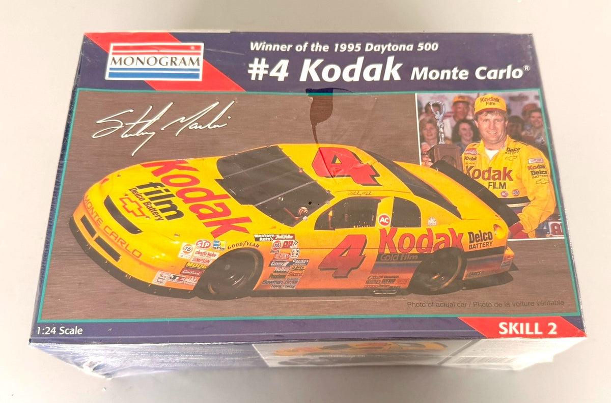 Monogram #4 Kodak Monte Carlo Sterling Marlin NASCAR 1/24 Model Kit #2448
