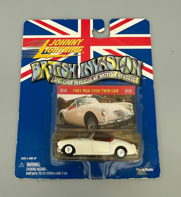 Johnny Lightning 1961 MGA 1500 Twin Cam 1:64 Diecast British Invasion MOC