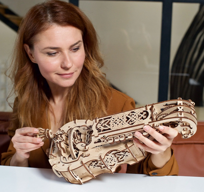 UGears Hurdy-Gurdy Wooden 3D Puzzle, Model 70030