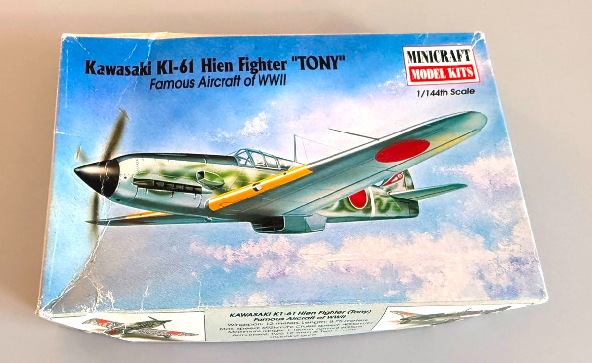 Minicraft 14432 Kawasaki Ki-61 Hien Tony WWII Japanese Fighter 1/144 Model Kit
