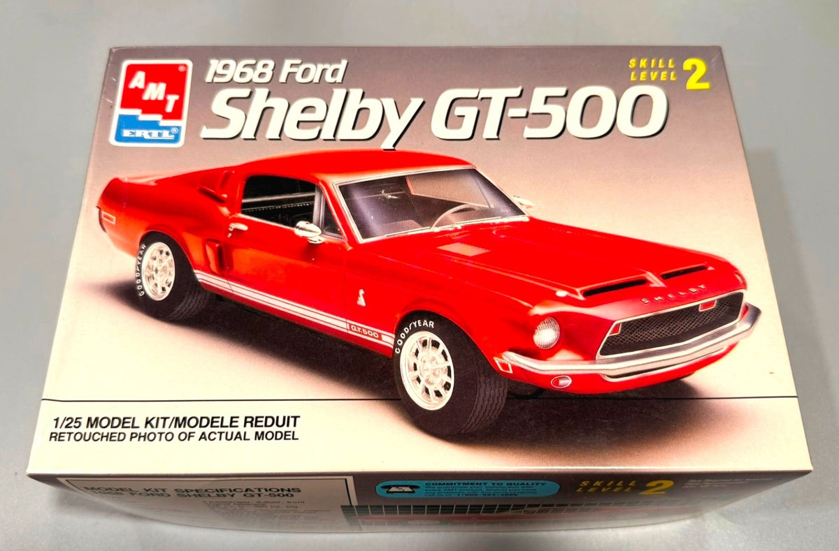AMT ERTL 6541 1968 Ford Shelby GT-500 Stock Version 1/25 Scale Model Kit