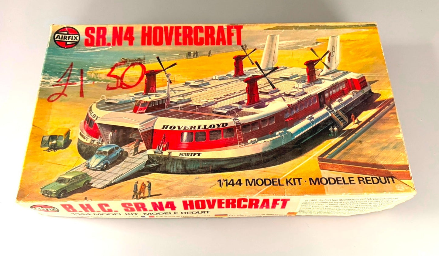 Airfix BHC SR.N4 Hovercraft 1/144 Plastic Model Kit 09171-8 Series 9 Vintage