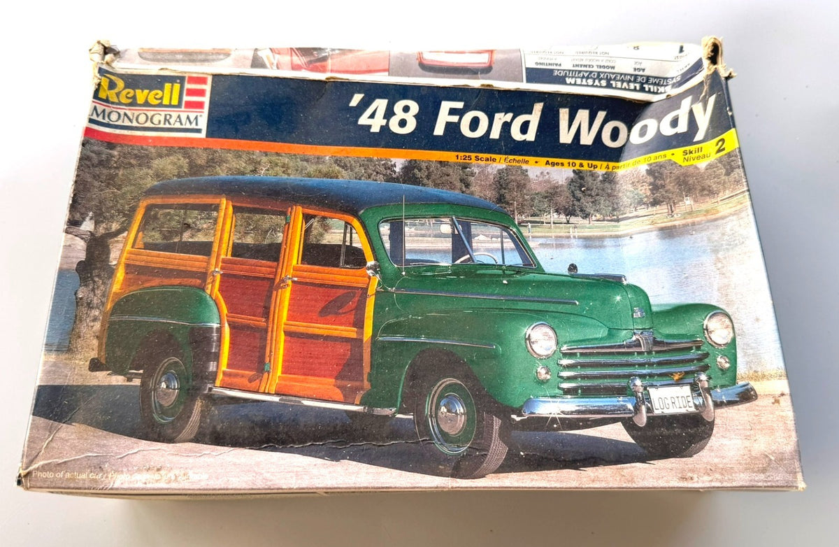 Revell Monogram '48 Ford Woody 1/25 Scale Model Kit 85-2540