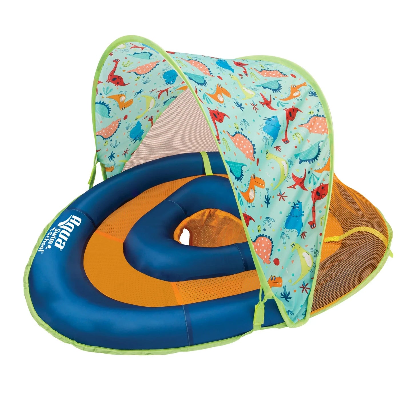 Swim School Grow-with-Me Baby Boat with Adjustable Seat Child's Pool Toy
