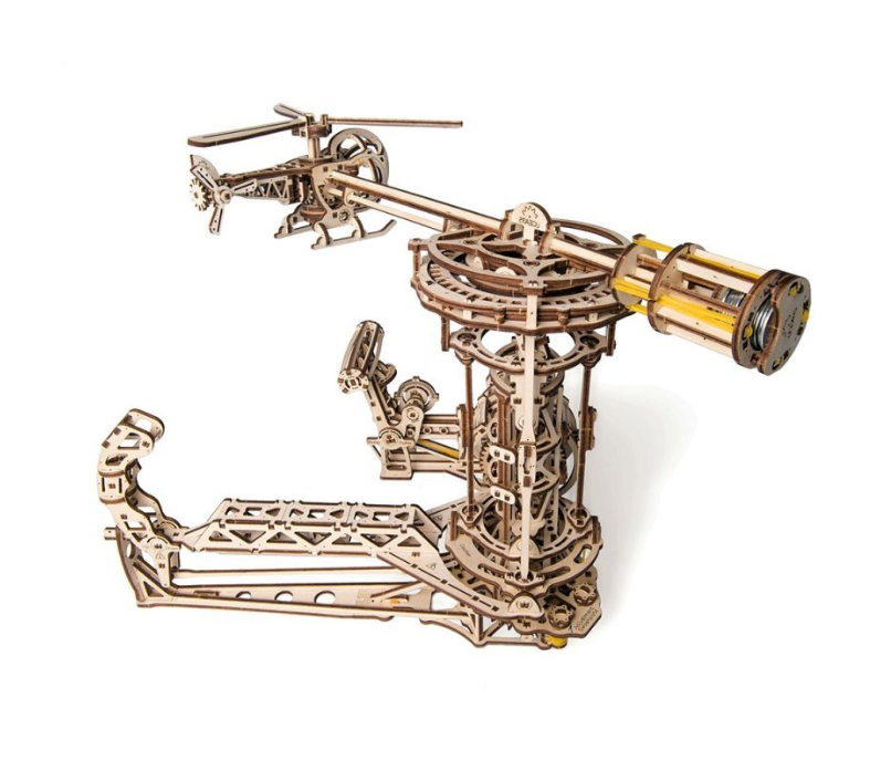 UGears Aviator Wooden 3D Puzzle, Model 70053