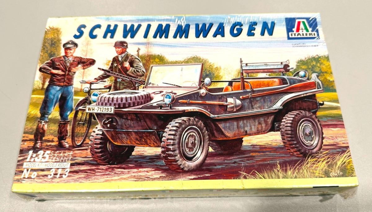 Italeri Volkswagen Schwimmwagen Amphibious Military Vehicle 1:35 Scale 313