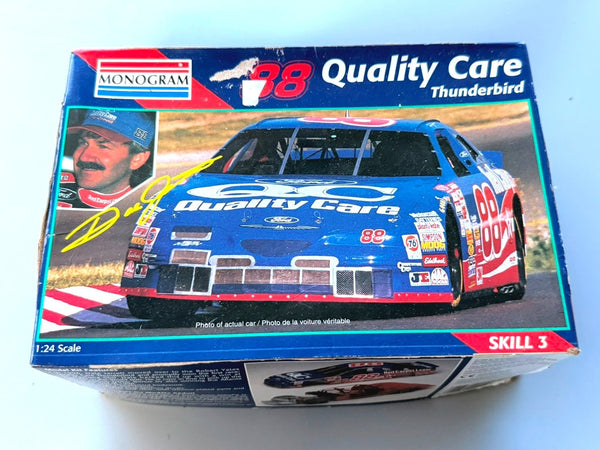 Monogram 88 Quality Care Thunderbird NASCAR 1/24 Scale Model Kit (Dale Jarrett)