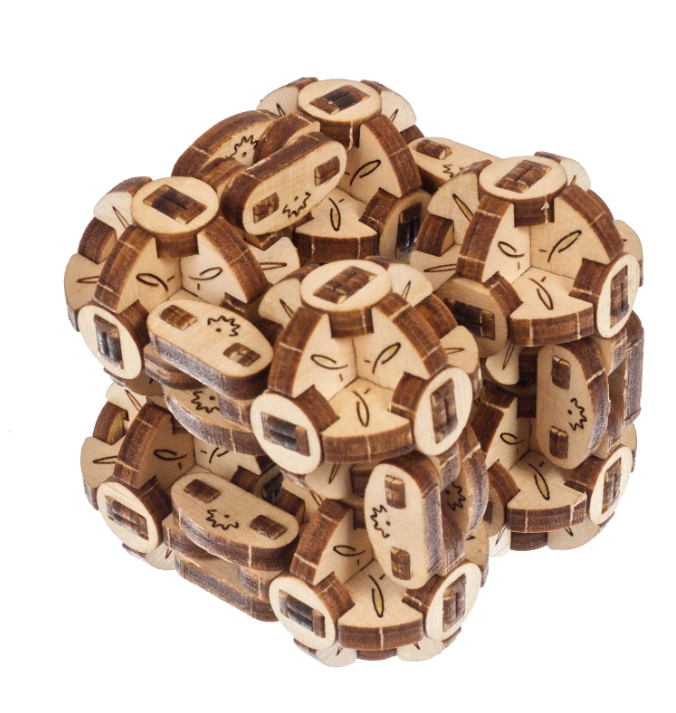 UGears Flexi-Cubus Wooden 3D Puzzle, Model 70049