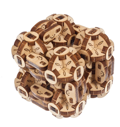 UGears Flexi-Cubus Wooden 3D Puzzle, Model 70049