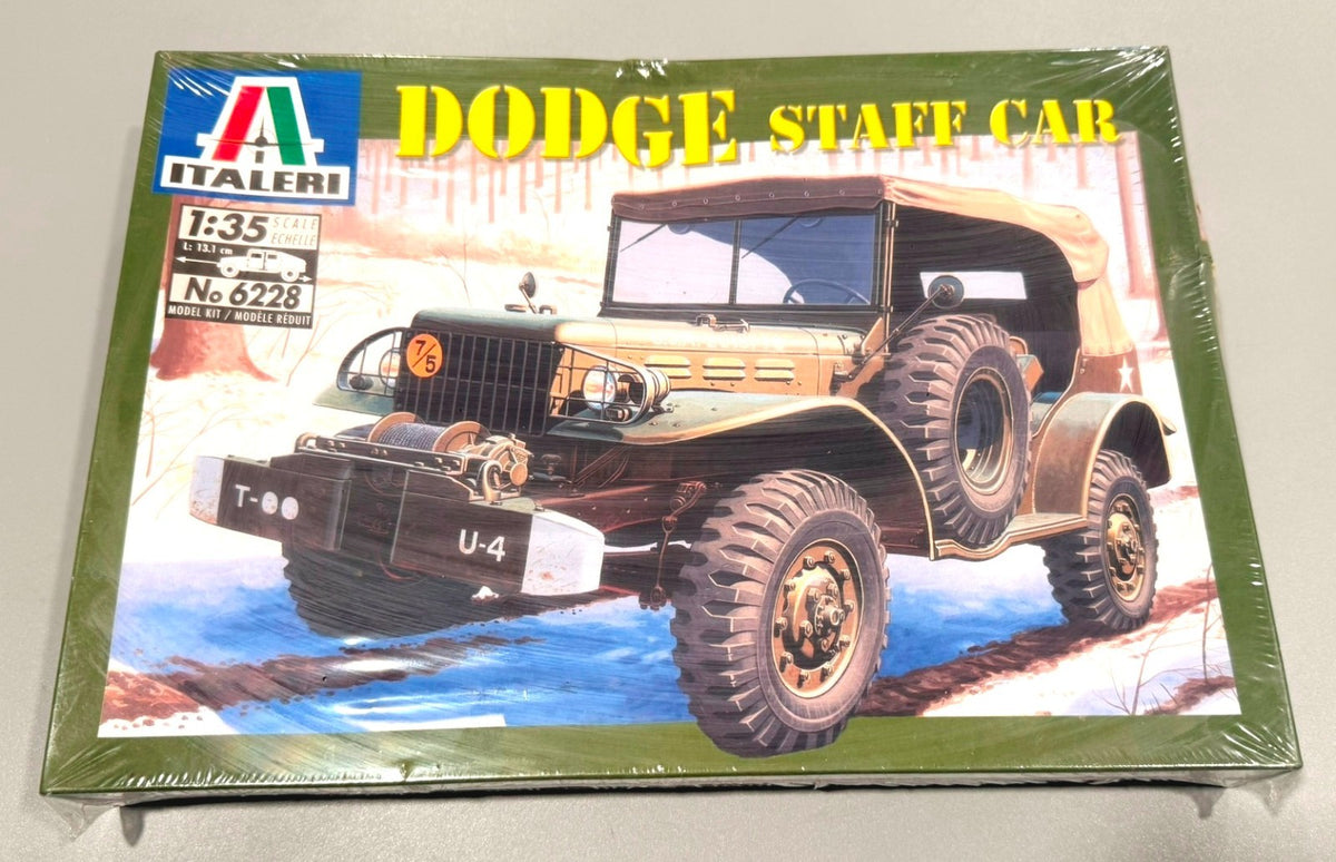 Italeri Dodge Staff Car 1:35 Scale Model Kit No. 6228