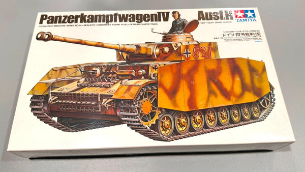 TAMIYA. PANZERKAMPFWAGEN IV. AUSF.H. 1/35 SCALE. ITEM 35054.