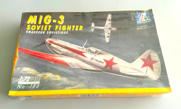 ITALERI 180 MiG-3 Soviet Fighter 1/72 scale Aircraft Model Kit