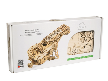 UGears Hurdy-Gurdy Wooden 3D Puzzle, Model 70030