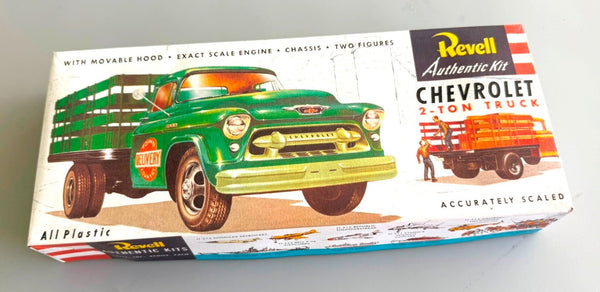 REVELL H-1401 CHEVROLET 2-TON TRUCK MODEL KIT VINTAGE H-1401:98