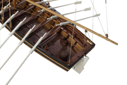 Disar Model HMS Agamemnon Launch Wooden Ship Kit 1:30 Scale