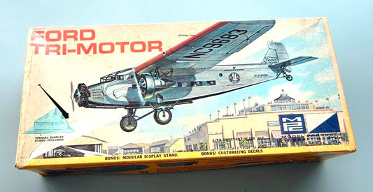 MPC Ford Tri-Motor 1/72 Aircraft Model Kit Display Stand 1102-100