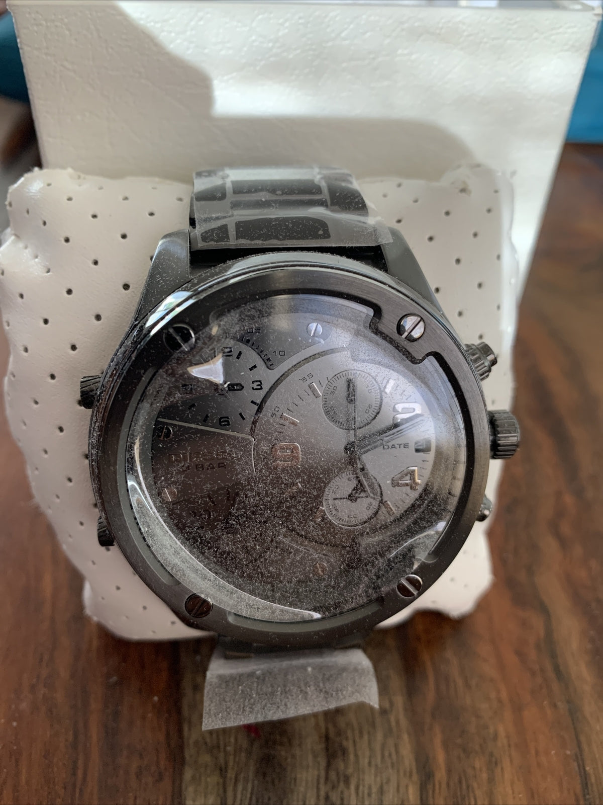 Diesel Boltdown Chronograph Quartz Gunmetal Dial Men's Watch DZ7426
